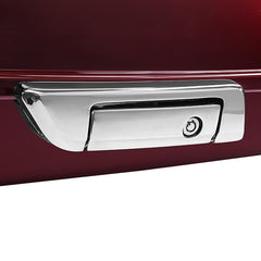 HR3 Mysterious Red Sunglo 10.7" Chopped Style Touring Trunk Luggage For 14-24 Harley Touring