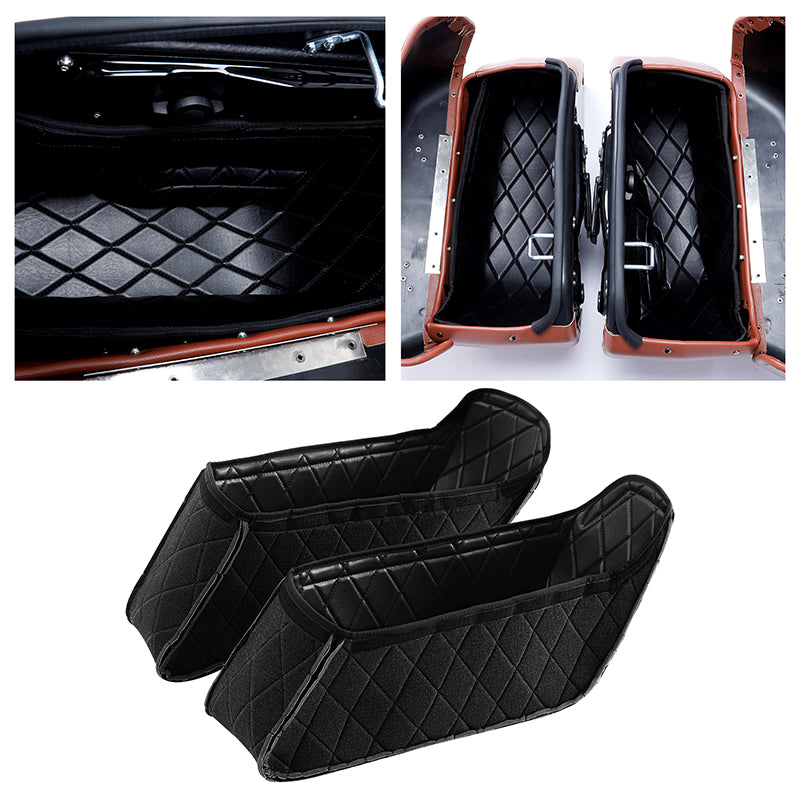 C.C.RIDER Saddlebags Carpet Liner Fit For Harley Softail Fatboy 114 Breakout 114 FLFB FLFBS FXBR FXBRS, 2018-2024