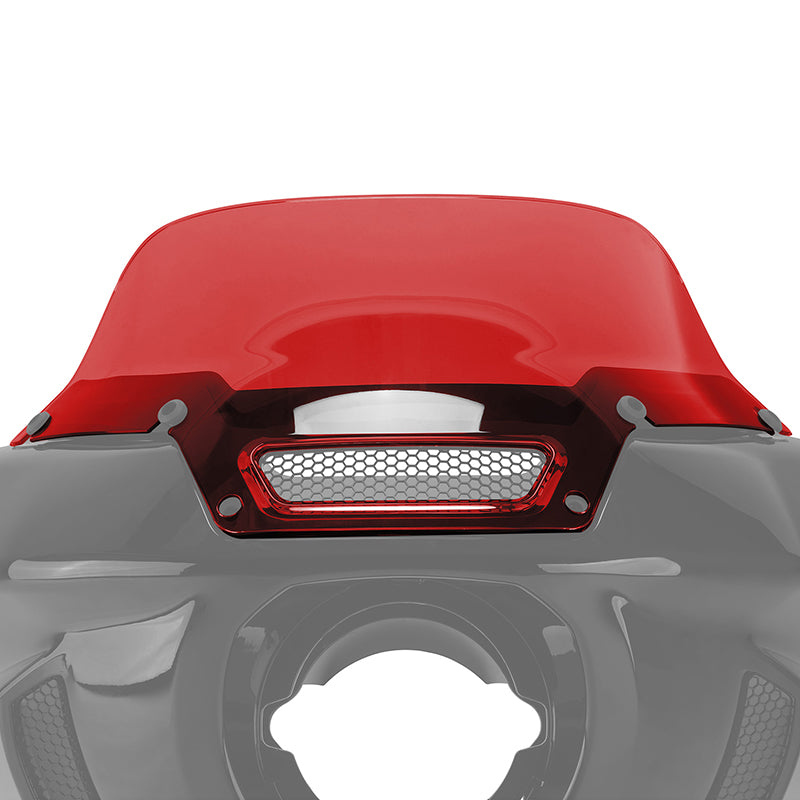 HR3 7" Red Windshield Fit For Harley Low Rider ST FXLRST 2022-2025