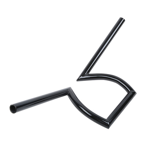 Custom Chrome 1" Handlebar Z-Style Matte Black Fits For Harley Chopper Bobber Softail Dyna Sportster