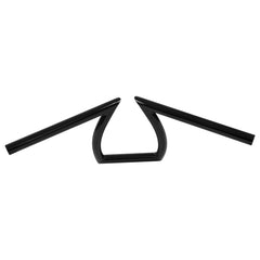 Custom Chrome 1" Handlebar Z style Gloss Black Chrome Fits For Harley Chopper Bobber Softail Dyna Sportster Black