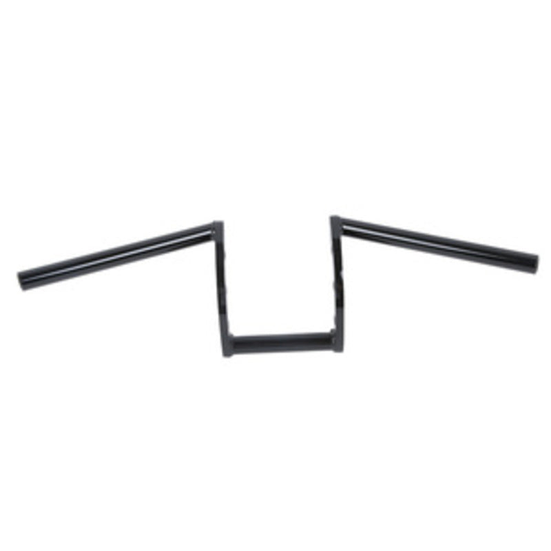 Custom Chrome 1" Handlebar Z-Bar Chrome Matte Black Fits For Harley Chopper Bobber Softail Dyna Sportster Chrome