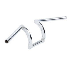 Custom Chrome 1" Handlebar Z-Bar Chrome Matte Black Fits For Harley Chopper Bobber Softail Dyna Sportster Chrome