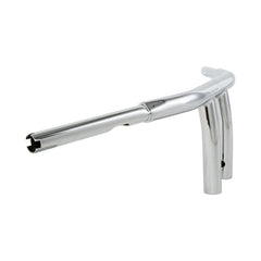Custom Chrome 8" Rise 1 1/4" T-Bar Handlebar Bar Chrome Fits For Harley Softail Chopper