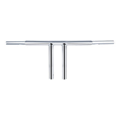 Custom Chrome 10"Rise 1-1/4" T-Bar Handlebar Bar Fits For Harley Softail Chopper