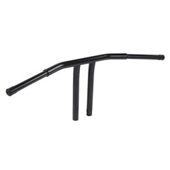 Custom Chrome 14" Rise 1-1/4"T-Bar Handlebars Bar Matte BlackFits For Harley Softail Chopper Custom Black