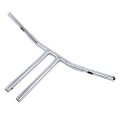 Custom Chrome 14"Rise 1-1/4" T-Bar Handlebar Bar Fits For Harley Softail Chopper