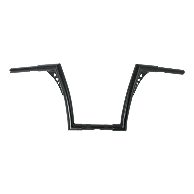 Custom Chrome 1-1/4" Fat 12" Rise Handlebar Bar Matte Black Fit For Harley Softail Dyna Sportster XL