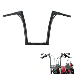 Custom Chrome 1-1/4" Fat 16" Rise Handlebar Bar Matte Black Fit For Harley Softail Dyna Sportster XL
