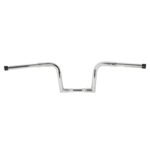 Custom Chrome Ape Hanger Bar 1-1/4" FAT 10" Rise Handlebar Matte Black Chrome Fit For Harley Softail Sportster XL