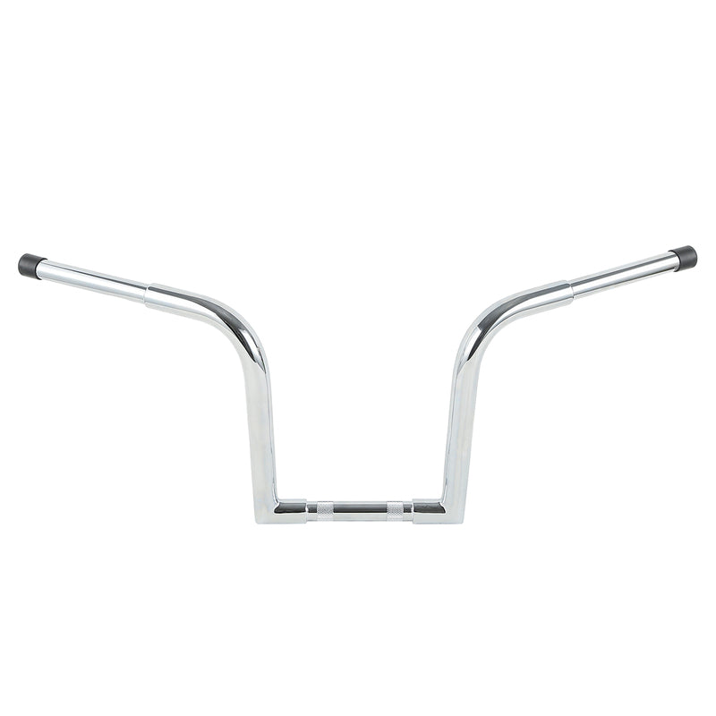 Custom Chrome Ape Hanger Bar 1-1/4" FAT 12" Rise Handlebar Matte Black Chrome Fit For Harley Softail Sportster XL