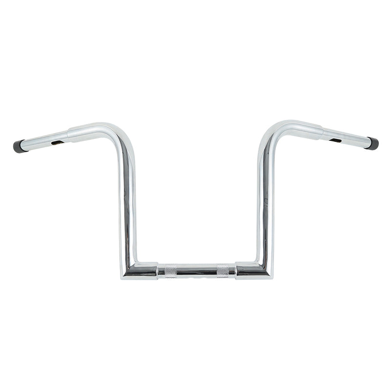 Custom Chrome Ape Hanger Bar 1-1/4" FAT 12" Rise Handlebar Matte Black Chrome Fit For Harley Softail Sportster XL