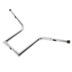 Custom Chrome Ape Hanger Bar 1-1/4" FAT 14" Rise Handlebar Matte Black Chrome Fit For Harley Softail Sportster XL