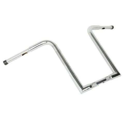 Custom Chrome Ape Hanger Bar 1-1/4" FAT 16" Rise Handlebar Matte Black Chrome Fit For Harley Softail Sportster XL