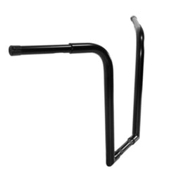 Custom Chrome Ape Hanger Bar 1-1/4" FAT 18" Rise Handlebar Matte Black Chrome Fit For Harley Softail Sportster XL