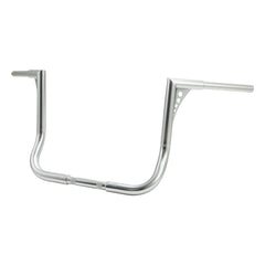 Custom Chrome 1-1/4" Fat Handlebar 14" Rise Ape Hanger Bar Matte Black Pearly Chrome Fit For Harley Touring Bagger