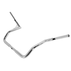 Custom Chrome 1-1/4" Fat Handlebar 14" Rise Ape Hanger Bar Matte Black Pearly Chrome Fit For Harley Touring Bagger