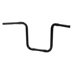 Custom Chrome 1-1/4" Ape Hangers 14" Rise Handlebar Matte Black Chrome Fit For Harley Softail Sportster XL