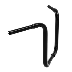 Custom Chrome 1-1/4" Ape Hangers 14" Rise Handlebar Matte Black Chrome Fit For Harley Softail Sportster XL