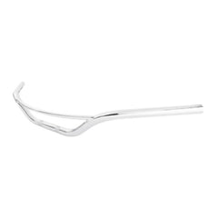 Santee 1" Hollywood Handlebar 4" Rise Matte Black Chrome Fit For Harley Custom