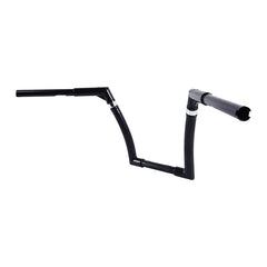 Santee 12" Rise Adjustable Ape Handlebar Matte Black Chrome Fit For Harley Sportster Softail