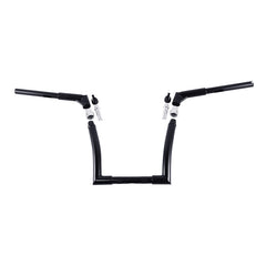 Santee 12" Rise Adjustable Ape Handlebar Matte Black Chrome Fit For Harley Sportster Softail