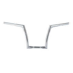 Santee 12" Rise Adjustable Ape Handlebar Matte Black Chrome Fit For Harley Sportster Softail