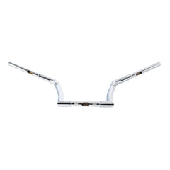 Santee 12" Rise Adjustable Ape Handlebar Matte Black Chrome Fit For Harley Sportster Softail