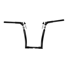 Santee 14" Rise Adjustable Ape Handlebar Matte Black Chrome Fit For Harley Softail Sportster