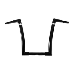 Santee 14" Rise Adjustable Ape Handlebar Matte Black Chrome Fit For Harley Softail Sportster