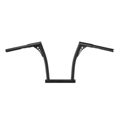 EWAY Ape Hanger Handlebar For Harley Softail Road King – 12 14 16 18 Inch Rise – Black/Chrome