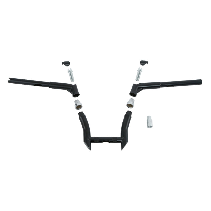 Santee 8" Rise Adjustable Ape Handlebar Matte BlackFit For Harley 1984-up