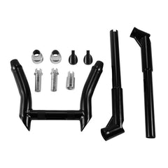 Santee 10" Rise Adjustable Ape Hanger Handlebar Matte Black Fit For Harley Custom