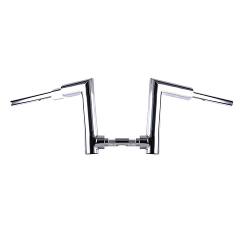 Santee Chrome 2" 10” Rise Hulkz Handlebar Fit For Harley Road King Sportster XL Softail