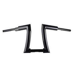 Santee Gloss Black 2" Fat 12” Rise Borrachos Handlebar Fit For Harley Softail Sportster