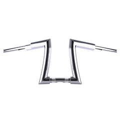 Santee Gloss Black Chrome 2" Fat 14” Rise Borrachos Handlebar Fit For Harley Dyna Sportster XL