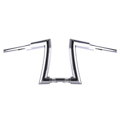 Santee Gloss Black 2" Fat 12” Rise Borrachos Handlebar Fit For Harley Softail Sportster