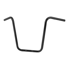 Santee 18" Rise Ape Hanger Handlebars Pre-Drilled Matte Black Chrome Fit For Harley 1'' Clamp