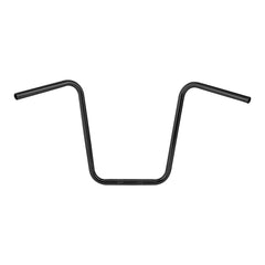 Santee 18" Rise Ape Hanger Handlebars Pre-Drilled Matte Black Chrome Fit For Harley 1'' Clamp