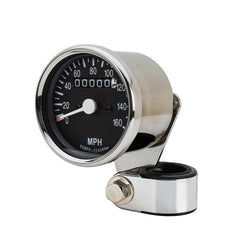 Custom Chrome 2240:60 Ratio Speedometer w/ Cable Fit For Harley Softail 4-Speed FXWG 1984-1990