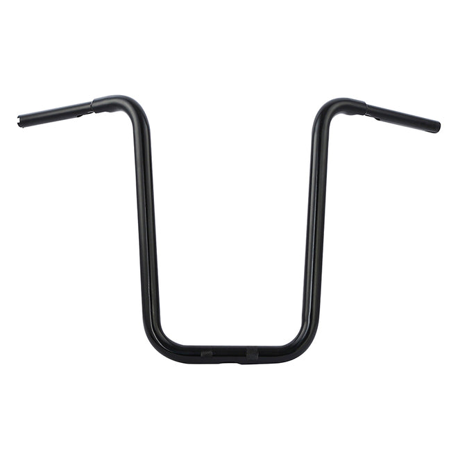 Santee 1-1/4" Ape Hanger Handlebar 18” Rise Fit For Harley Road King 14-up Matte Black Chrome