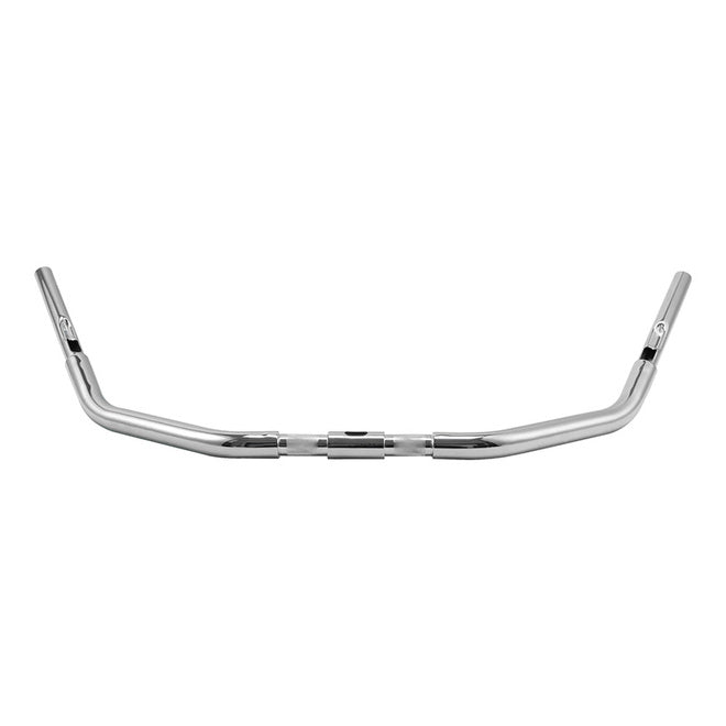 Custom Chrome 1.25" Fat Bar 2.5" Rise Handlebar Pullback 16" Dimpled Chrome Fits For Harley Springers