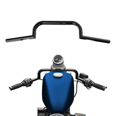 Jammer 1" Upsides Handlebars Vintage Custom Models 5" Rise 28.3" Width Gloss Black Chrome