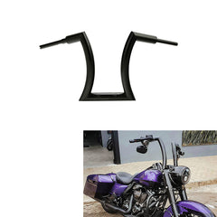Santee 2" Ape Hanger Handlebar 16” Rise Fit For Harley Road King Sportster Gloss Black Chrome