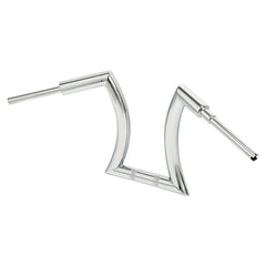 Santee 2" Ape Hanger Handlebar 16” Rise Fit For Harley Road King Sportster Gloss Black Chrome