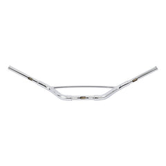 Jammer 1" Clamp Area Hollywood Handlebars Old School 6" Rise 36" Width Matte Black Chrome