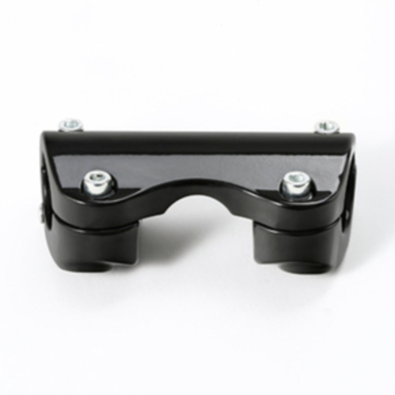 Custom Chrome 1.25'' Handlebar Bar Risers Top Clamp Gloss Black Chrome Fit For Harley Touring Road Glide 2015-up