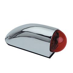Custom Chrome Mini Marker Light Set Single Filament Chrome Fit For Harley