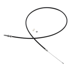 Custom Chrome 143CM Black Vinyl 56.3" Clutch Cable Fit For Harley Dyna Low Rider FXS 1977-1984