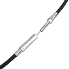 Custom Chrome Stainless Braided 150cm Clutch Cable Fits For Harley Sportster XL883 1200C 86-10
